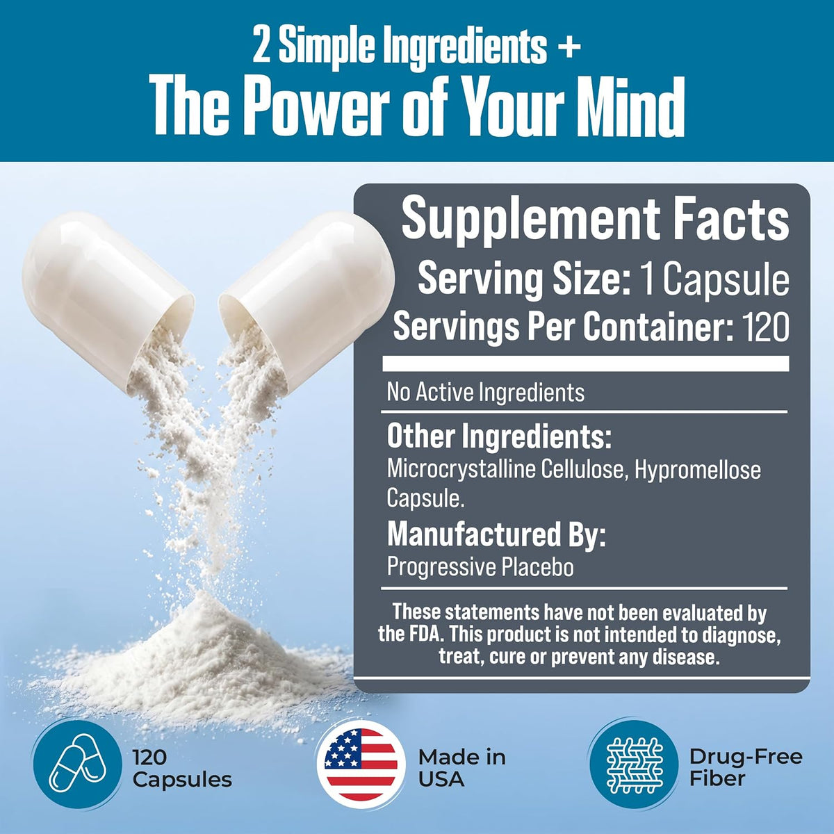 Magic Bullet Placebo Capsules – Honest Placebo for Adults - görsel 5
