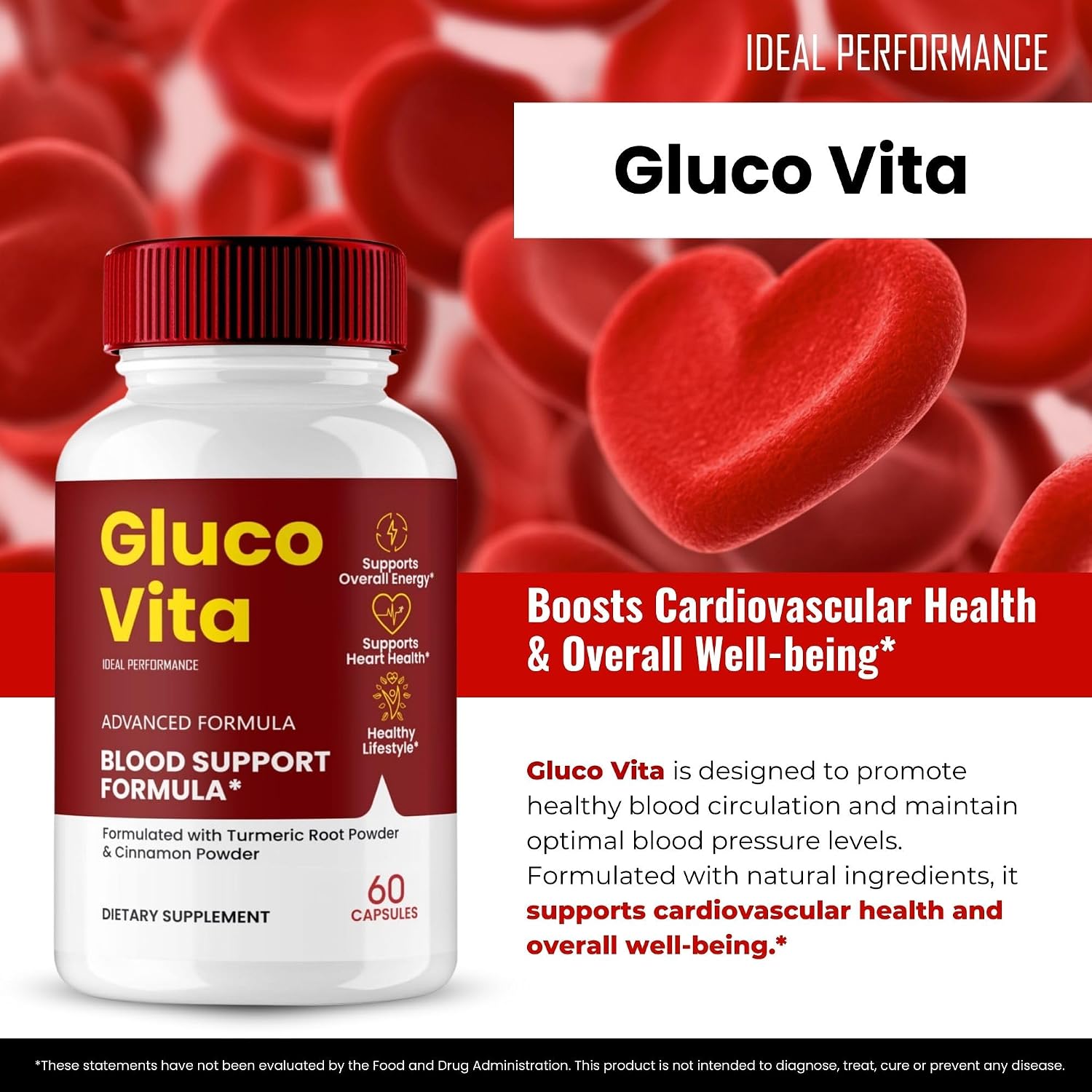Gluco Vita Capsules - Maximum Strength All Natural Support Formula (2 Pack) - görsel 4