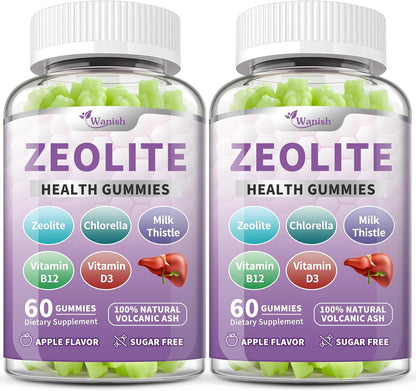 Zeolite Drops for Women - 99%+ Pure Natural – Zeolite (200 mg): A natural volcanic mineral with a unique cage-like – Image 9
