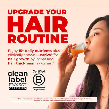 MaryRuth's Liquid Multivitamin + Hair Growth with Biotin 10,000mcg, 887 ml