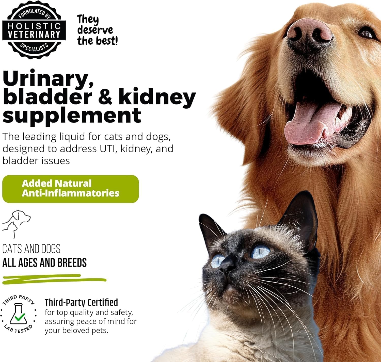 UroMAXX Cat & Dog Urinary Tract Treatment - Bladder & Kidney Support with Liquid Cranberry & Glucosamine, Salmon Flavour, 170 ml Bottle (1 Pack) - görsel 4