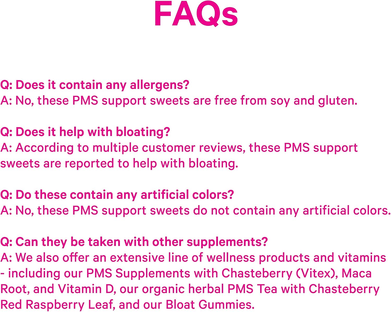Pink Stork Organic PMS Support Sweets for Teens and Women - Natural Vitamin B6 & Peppermint - Period Comfort, Digestion, Bloating, Mood Swings - 30 Drops - görsel 8