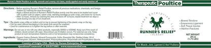 Runner's Relief Therapeutic Poultice Tightener for Horses - Natural Soothing Clay - 50g