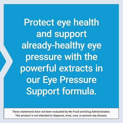 Life Extension Eye Pressure Support with Mirtogenol - Eye Health Supplement for Healthy Eye Pressure - with French Maritime Pine Bark - Gluten-free, Vegetarian, Non-GM - 30 Capsules