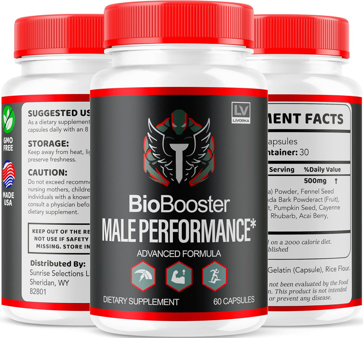 Biobooster Capsules – All Natural Daily Formula (Pack of 2, 120 Capsules) - görsel 7