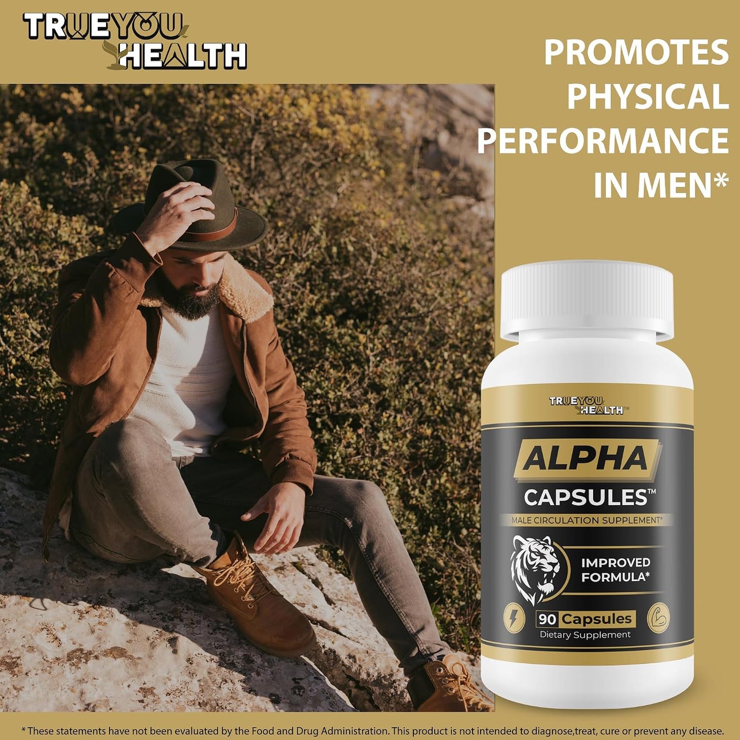 Alpha Capsules - Male Circulation Supplement for Blood Flow Support - görsel 6