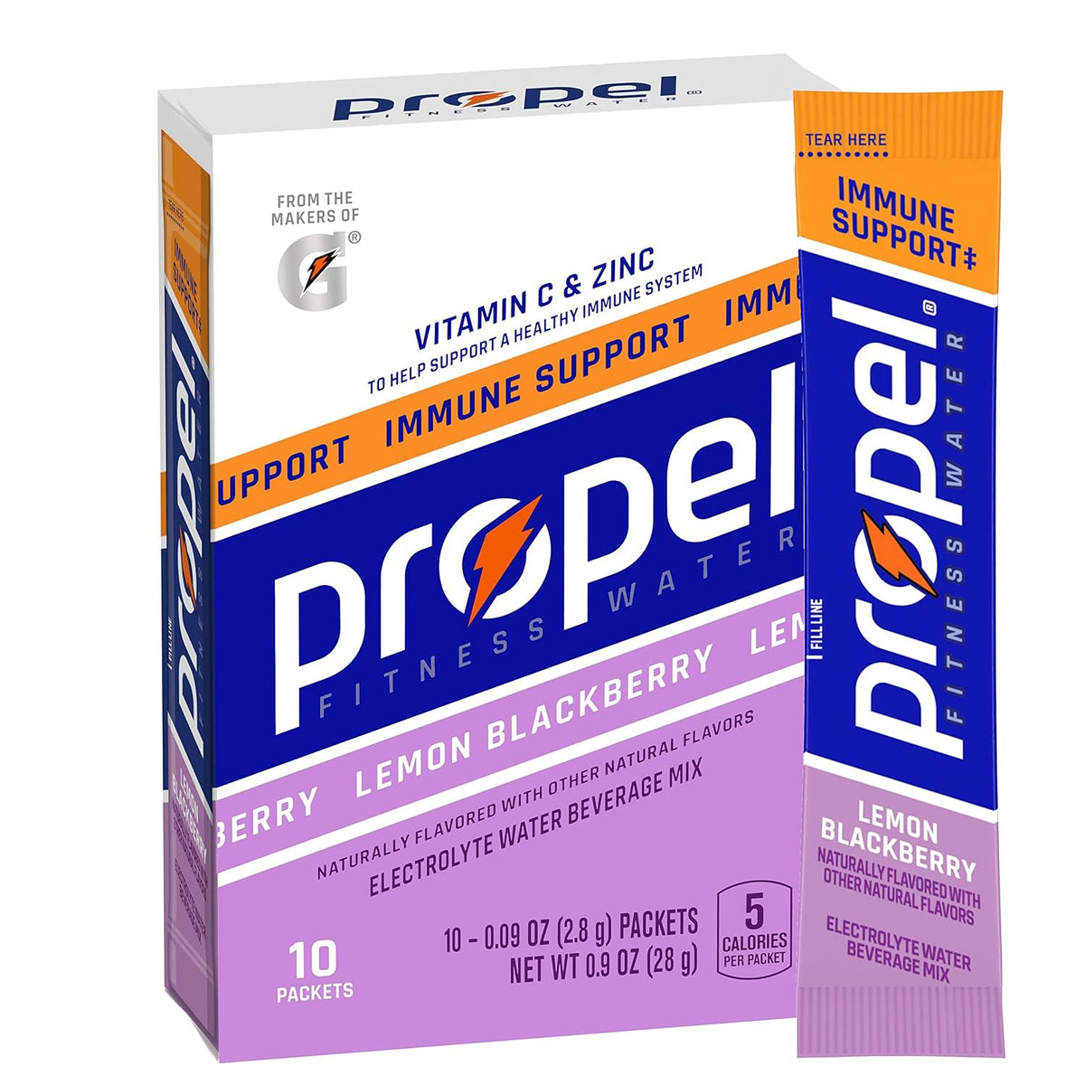 Propel Immune Support Powder Lemon & Blackberry - görsel 1