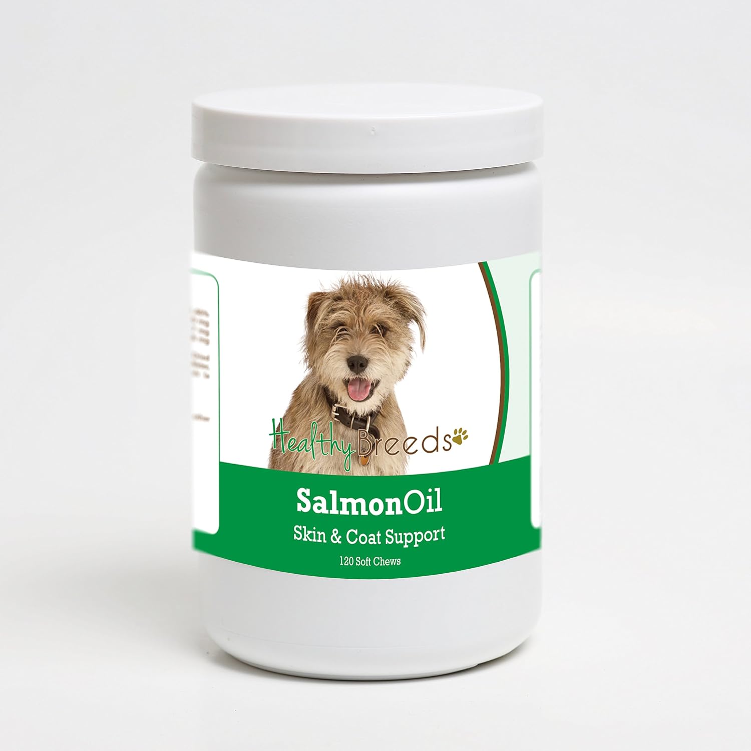 Healthy Breeds Mutt Salmon Oil Soft Chews 120 Count - görsel 1
