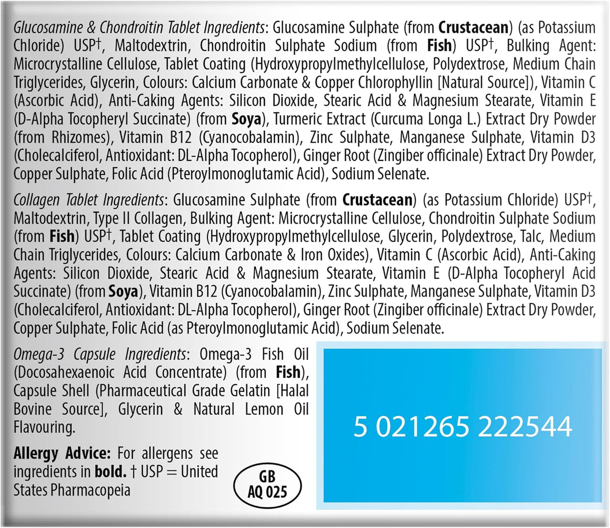 Vitabiotics Jointace Max Tablets - 84 Tablets - görsel 5