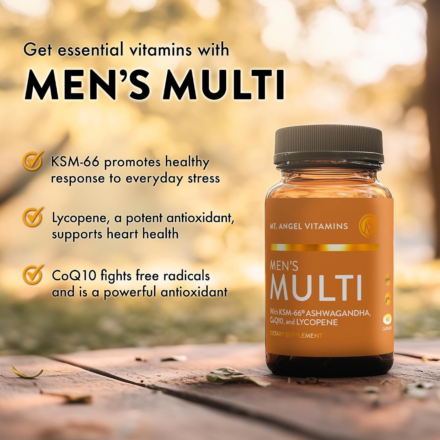 Mt. Angel Vitamins Men's Multivitamin - görsel 6