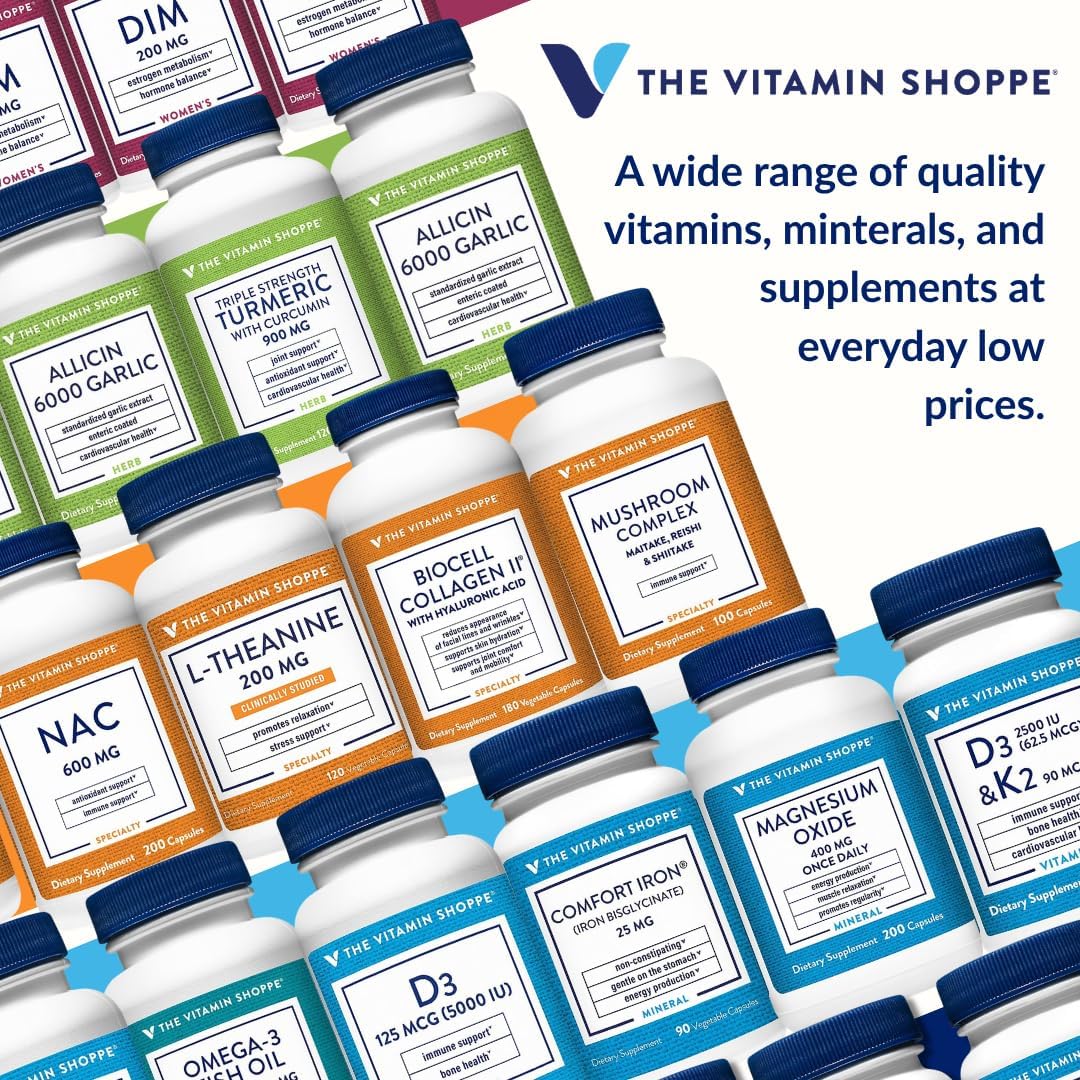 The Vitamin Shoppe Ultimate Man 50+ Multivitamin, 180 Tablets - görsel 9