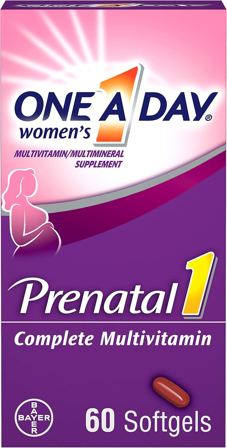 One A Day Prenatal Vitamins, 30 Softgels - görsel 8
