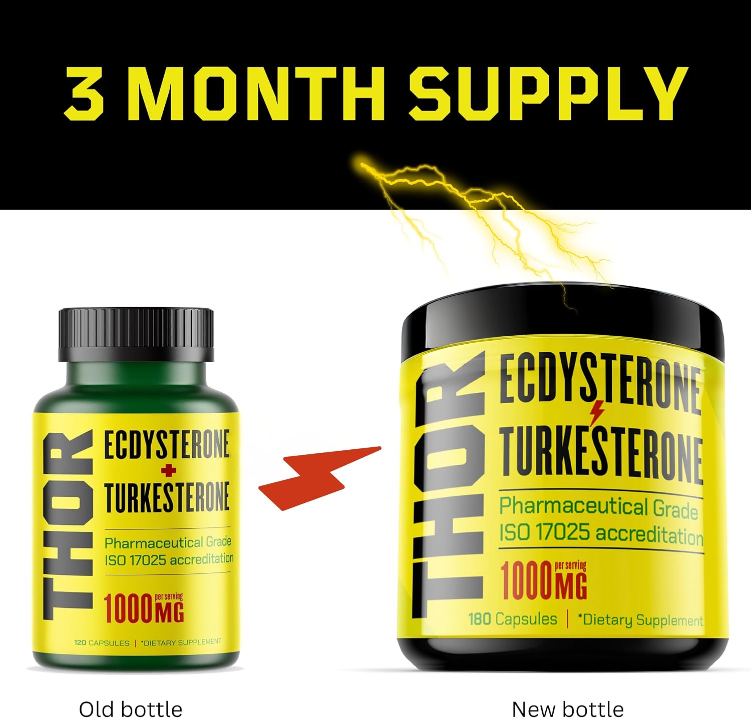 Turkesterone + Ecdysterone | Anabolic Supplement (180 Capsules) – Olympic-Grade Testing - görsel 4