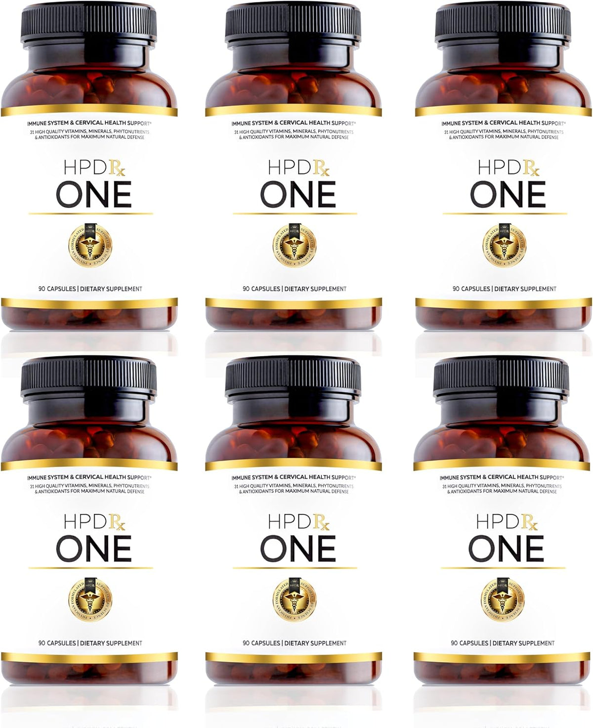 HPD Rx ONE Immunity Boost Multivitamin for Women and Men - görsel 1