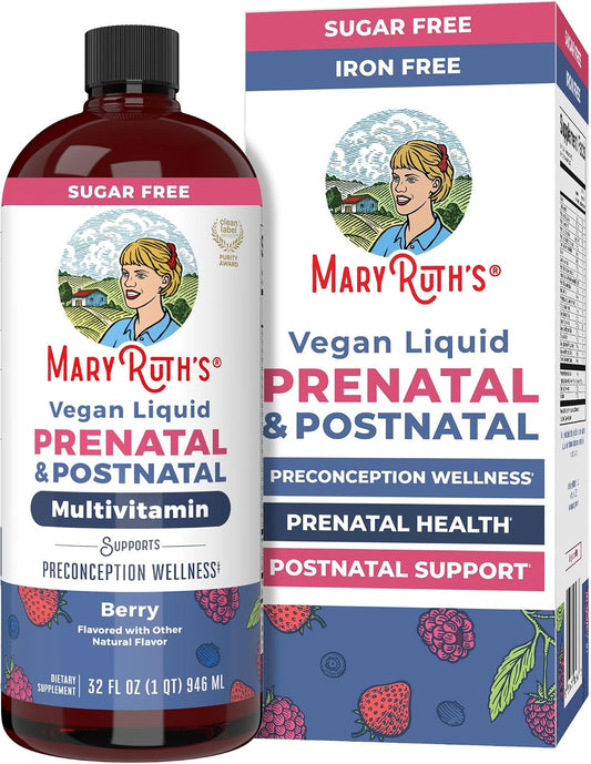 MaryRuth's Prenatal & Postnatal Liquid Multivitamin – 946 ml