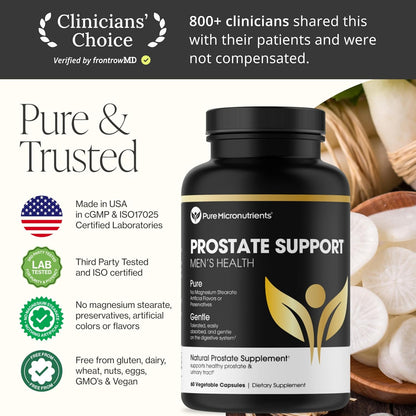 Pure Micronutrients Advanced Prostate Health – Nettle Seed Extract: Provides additional support for urinary – Image 7