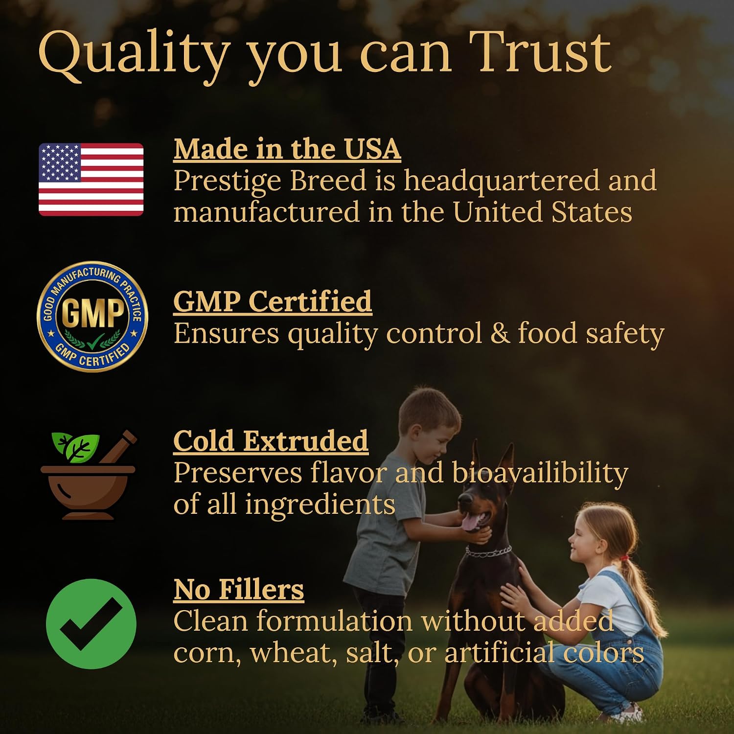 Prestige Breed Multivitamins, Balanced Nutrition for Your Doberman Pinscher, 90 Chews, Made in the USA with Real Bacon - görsel 3
