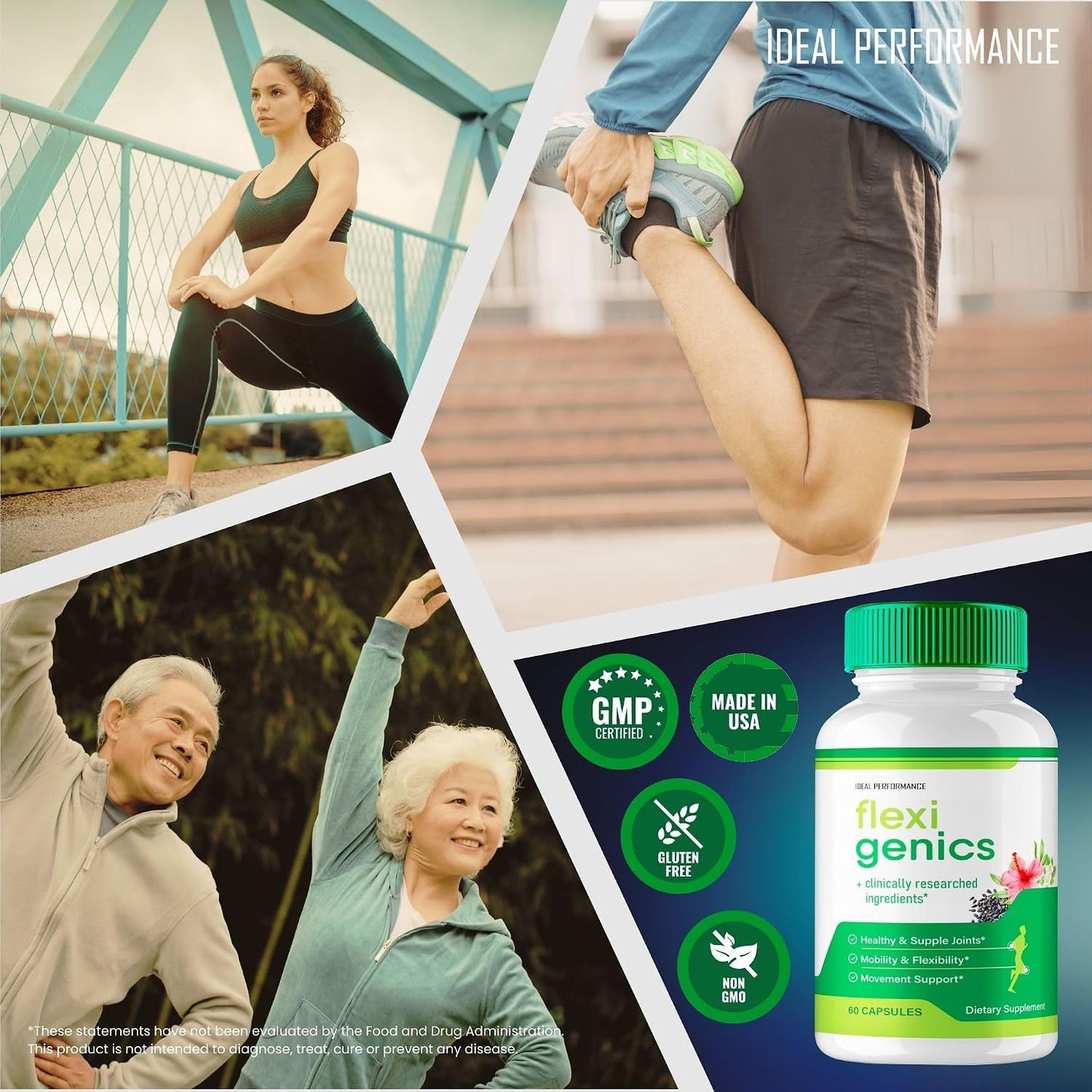 Flexigenics Capsules - Maximum Strength, All Natural Formula (5 Pack) - görsel 6