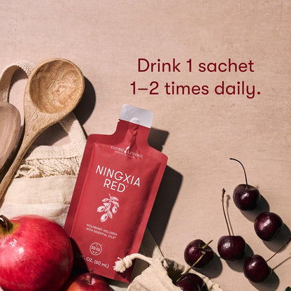 NingXia Red Singles 60ml – 30 Pack by Young Living Essential Oils