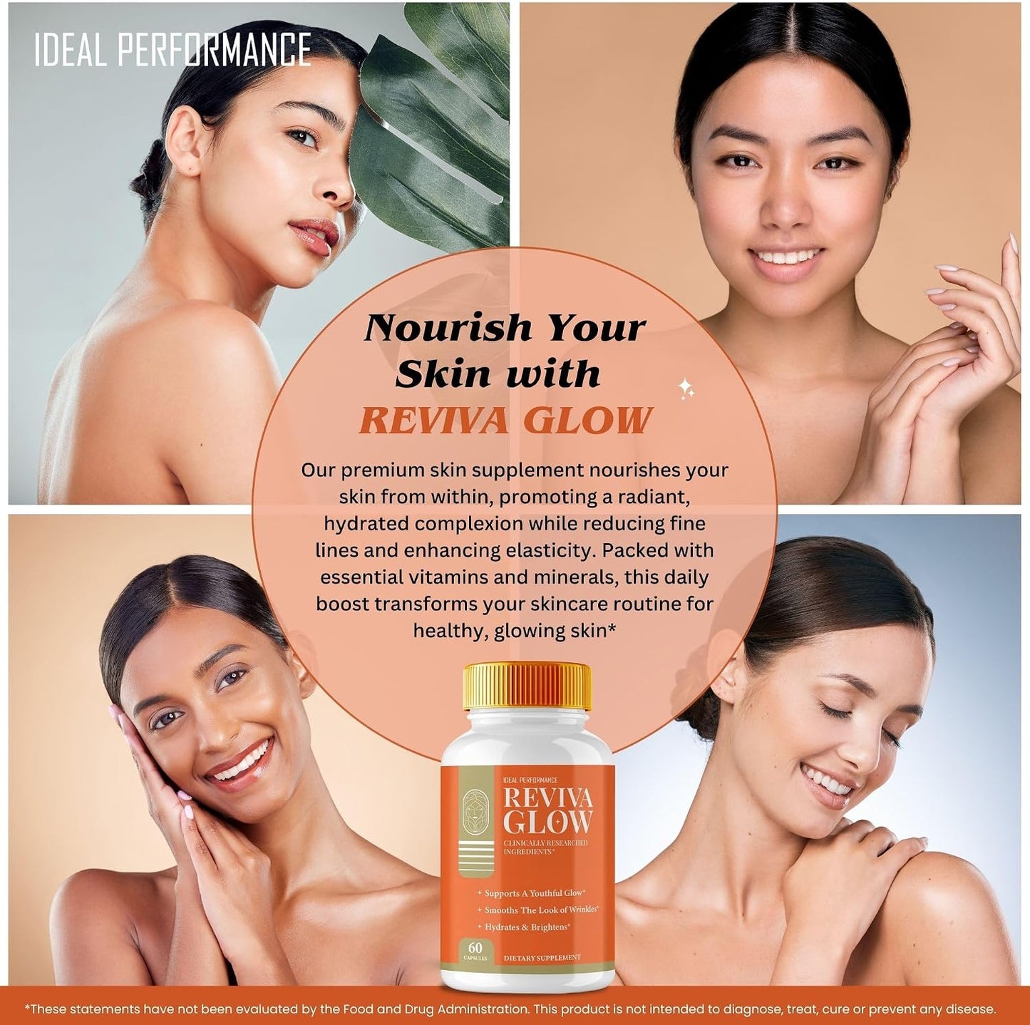 Reviva Glow Capsules – Maximum Strength Skin Support Supplement (Pack of 3) - görsel 6