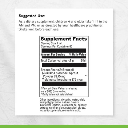 Little Davinci Sync Up - Sulforaphane Liquid Supplement for Children - Berry Flavour - 60 ml (60 Servings)