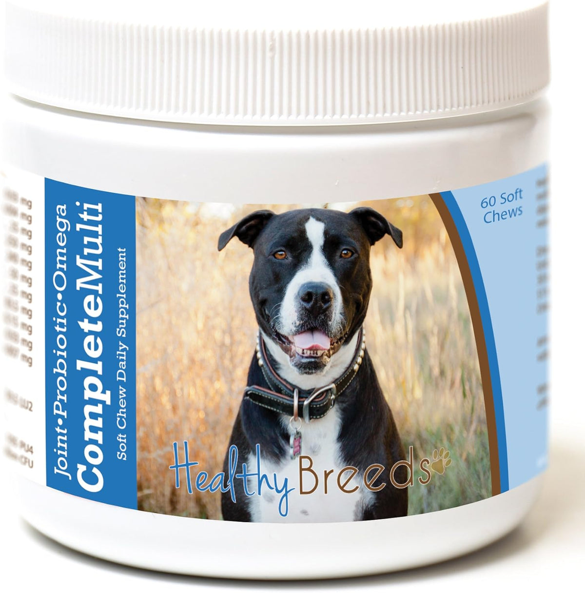 Healthy Breeds Pit Bull All-in-One Multivitamin Soft Chew 60 Count - görsel 1