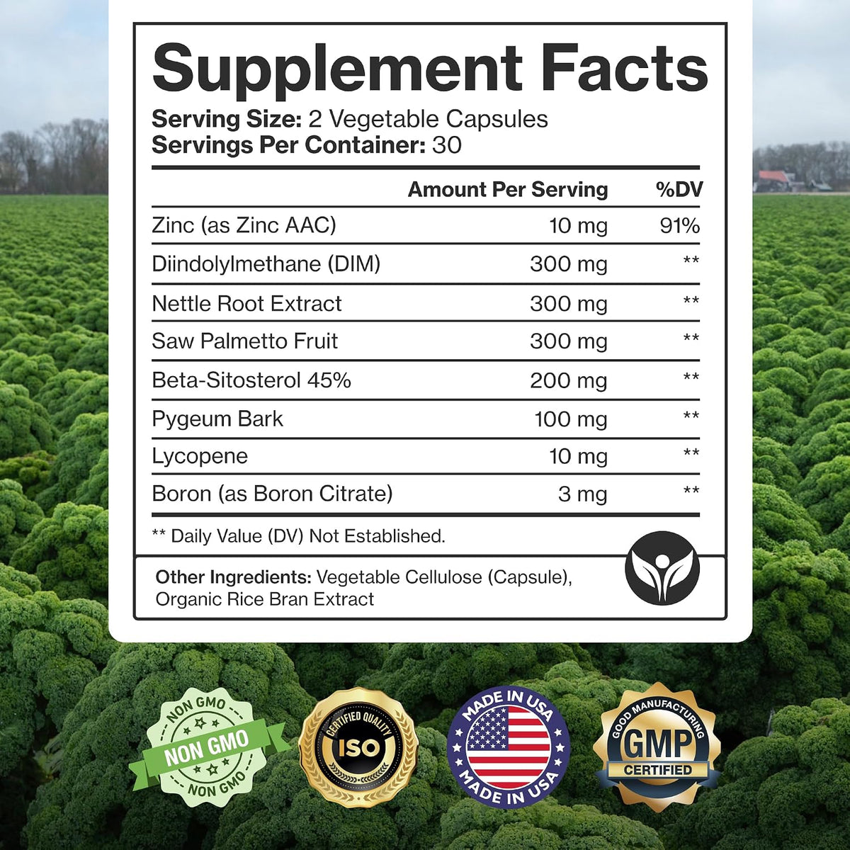 Pure Micronutrients Advanced Prostate Health – Pygeum Bark Extract: Sourced from African plum tree bark, it – Image 5