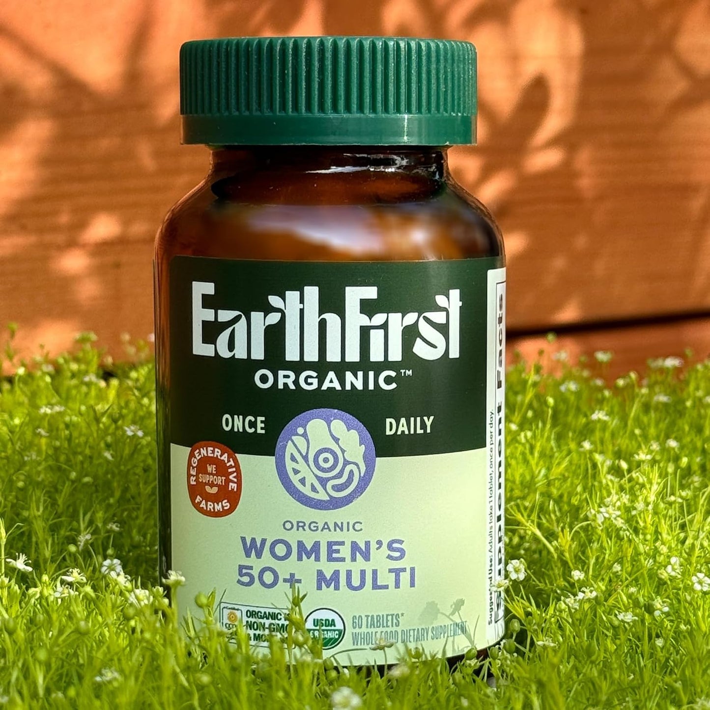 EarthFirst Organic Once Daily Multivitamin for Women 50+ - 60 Tablets - görsel 7