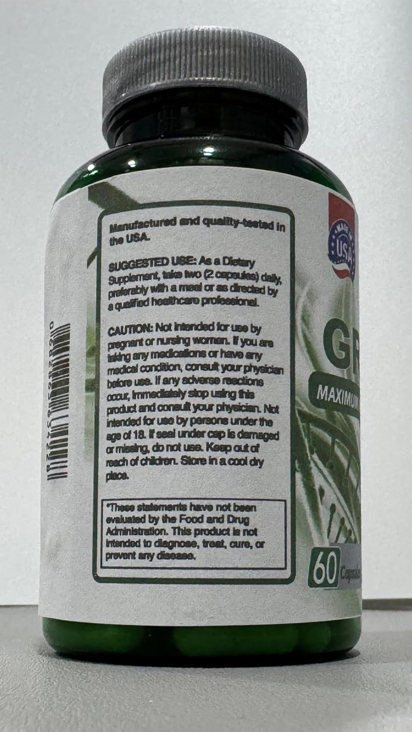 GRAVIOLA MAX - Pure Graviola Leaf Extract Supplement - Soursop (Annona muricata) - Immune Support & Antioxidants - görsel 9