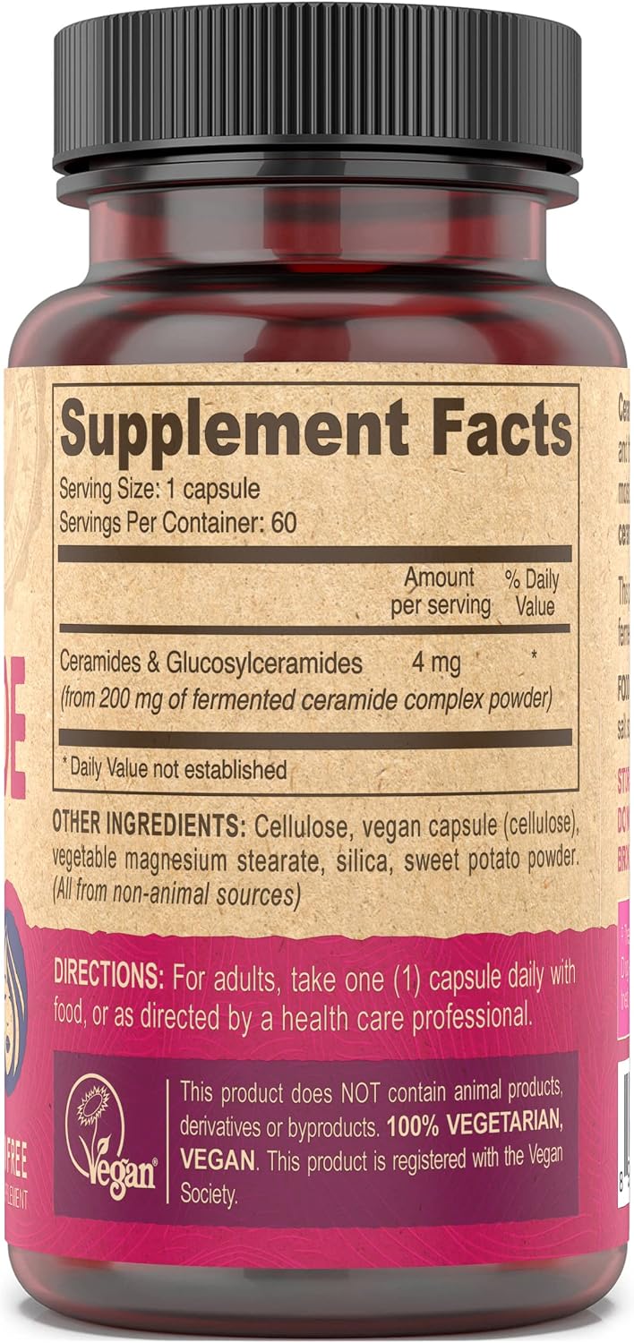 DEVA Vegan Vitamins Skin Restoring Ceramide Supplement Tablets, 60 Count (Pack of 2) - görsel 3
