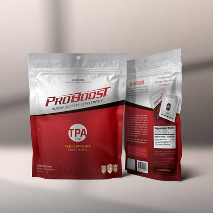 ProBoost Thymic Protein A (TPA) Powder Sachets - Immune Support - 60 Sachets, 4 mcg Each
