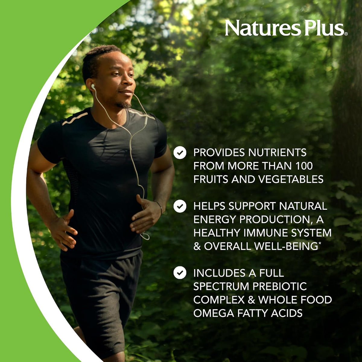 NaturesPlus Source of Life GOLD Liquid Multi Shot - 30 ml (1 fl oz), Case of 12 - Tropical Fruit Flavour - Provides Nutrients from 100+ Fruits and Vegetables - 12 Servings - görsel 3