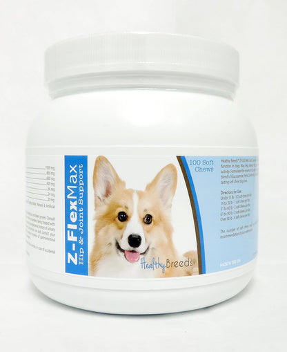 Healthy Breeds Australian Cattle Dog Z-Flex Max Hip & Joint Soft Chews 100 Count