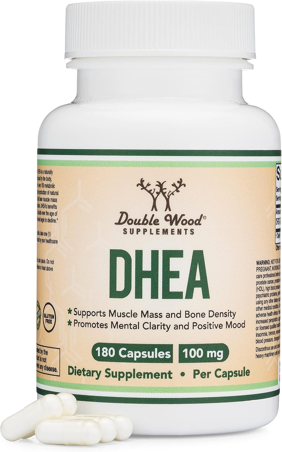 DHEA 100mg – 180 Capsules – Hormone Balance & Healthy Ageing - görsel 1