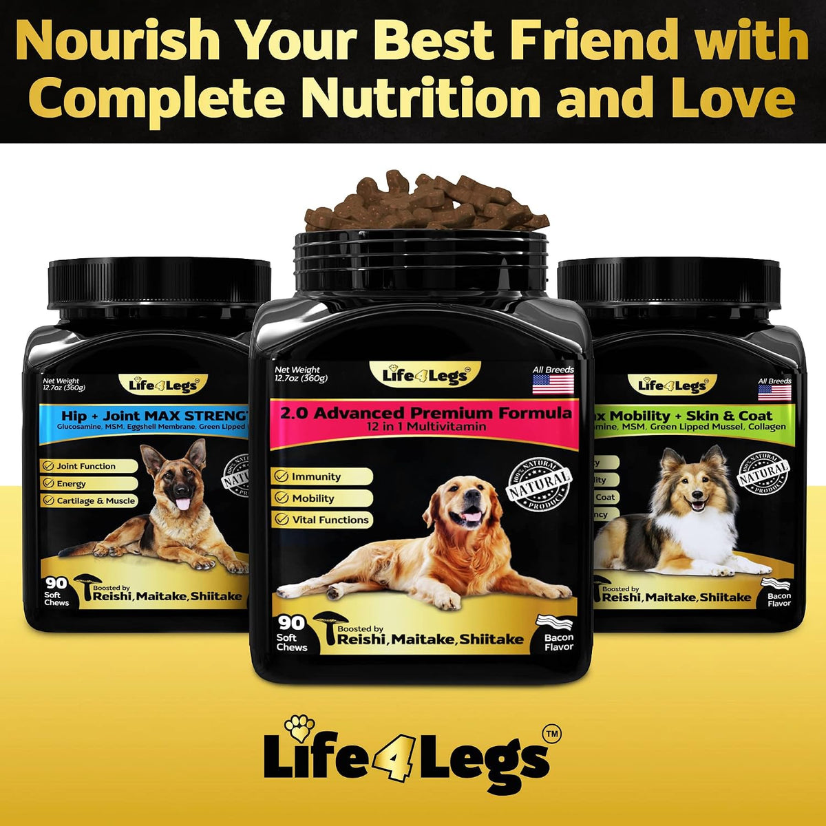 Life4Legs Soft Chews Dog Multivitamin & Supplements - görsel 7