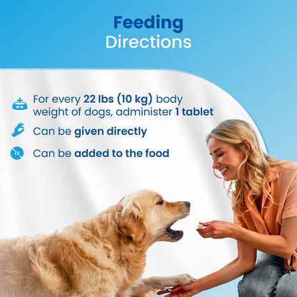 Bio PetActive VitaliDOG Multivitamin Chews for Dogs - 150 Chewable Tablets