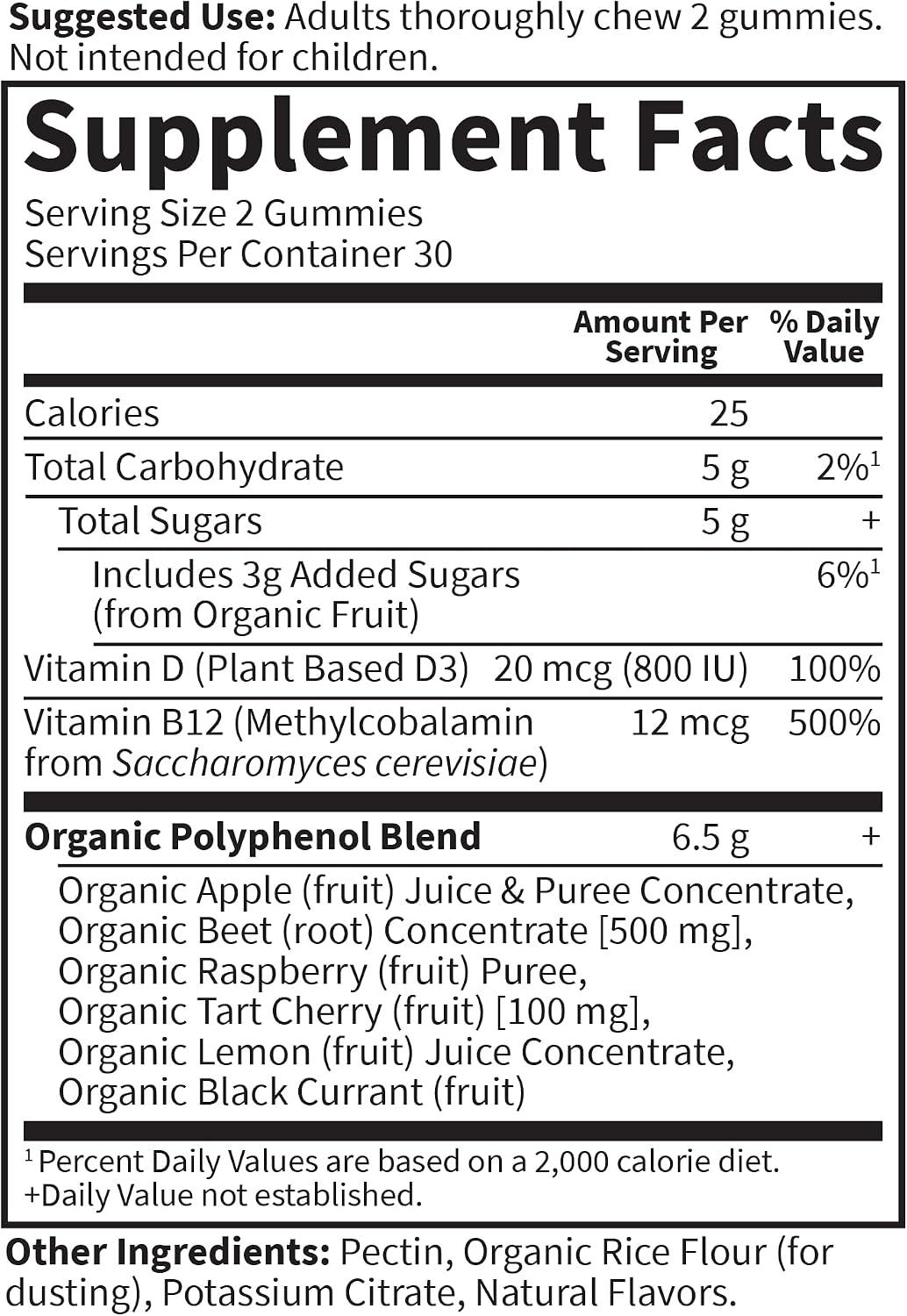Garden of Life Beets Gummies - Organic Raspberry, 60 Gummies - görsel 6