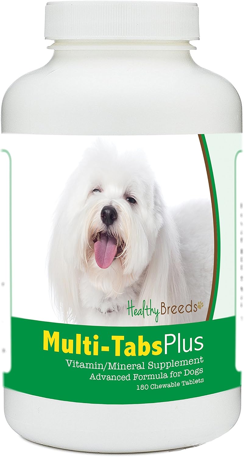 Healthy Breeds Coton de Tulear Multi-Tabs Plus Chewable Tablets, 180 Tablets - görsel 1