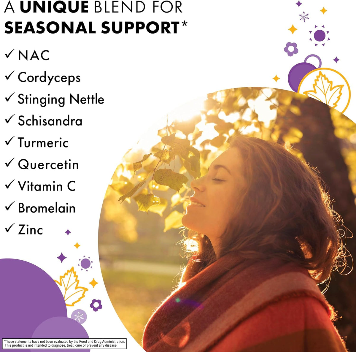 Bluebonnet Nutrition JustBreathe, Seasonal Support, Non-GMO, Kosher, Gluten-Free, Soya-Free, Dairy-Free, 30 Vegetable Capsules - görsel 4