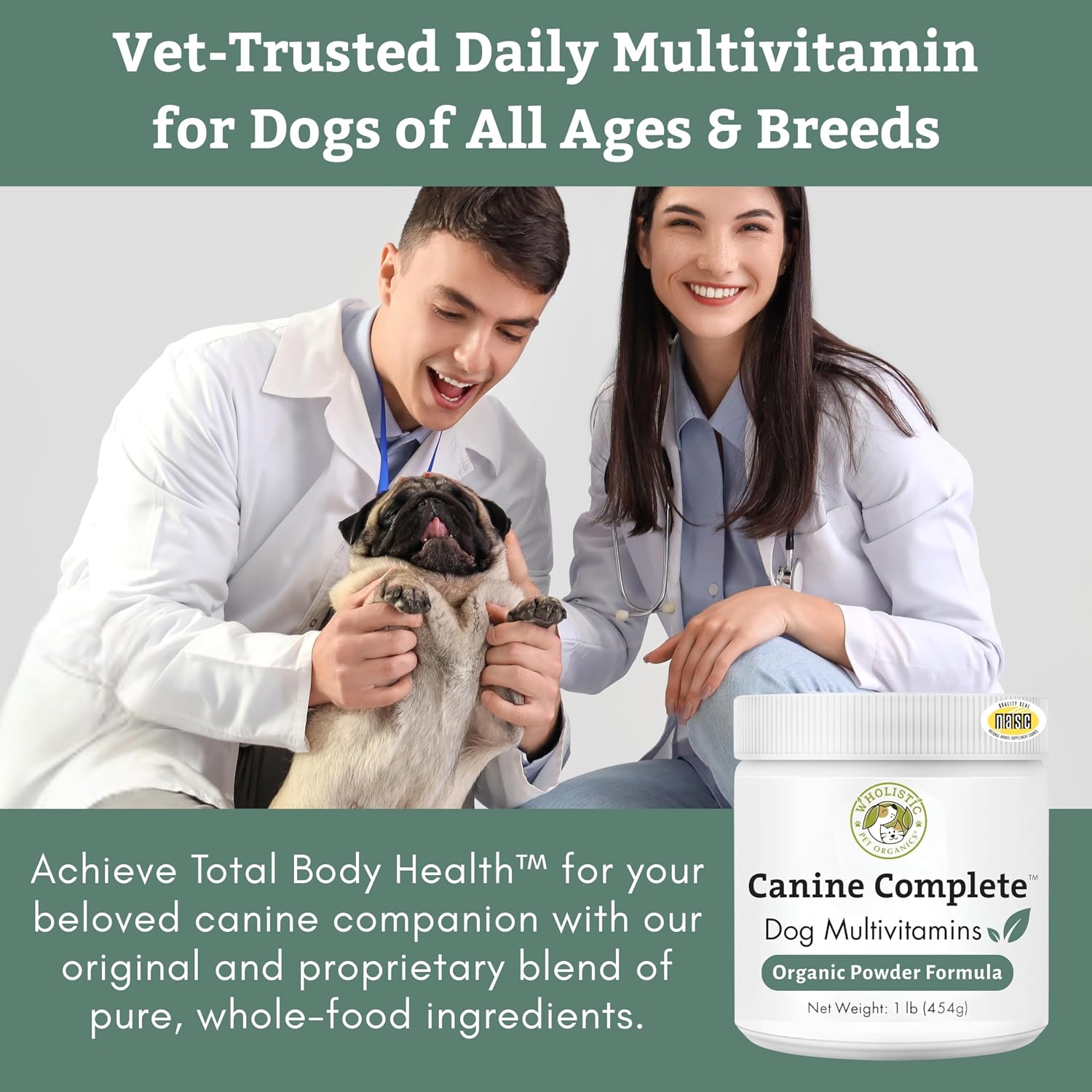 Canine Complete - Dog Multivitamin Powder - 8 oz (227 g) - görsel 2