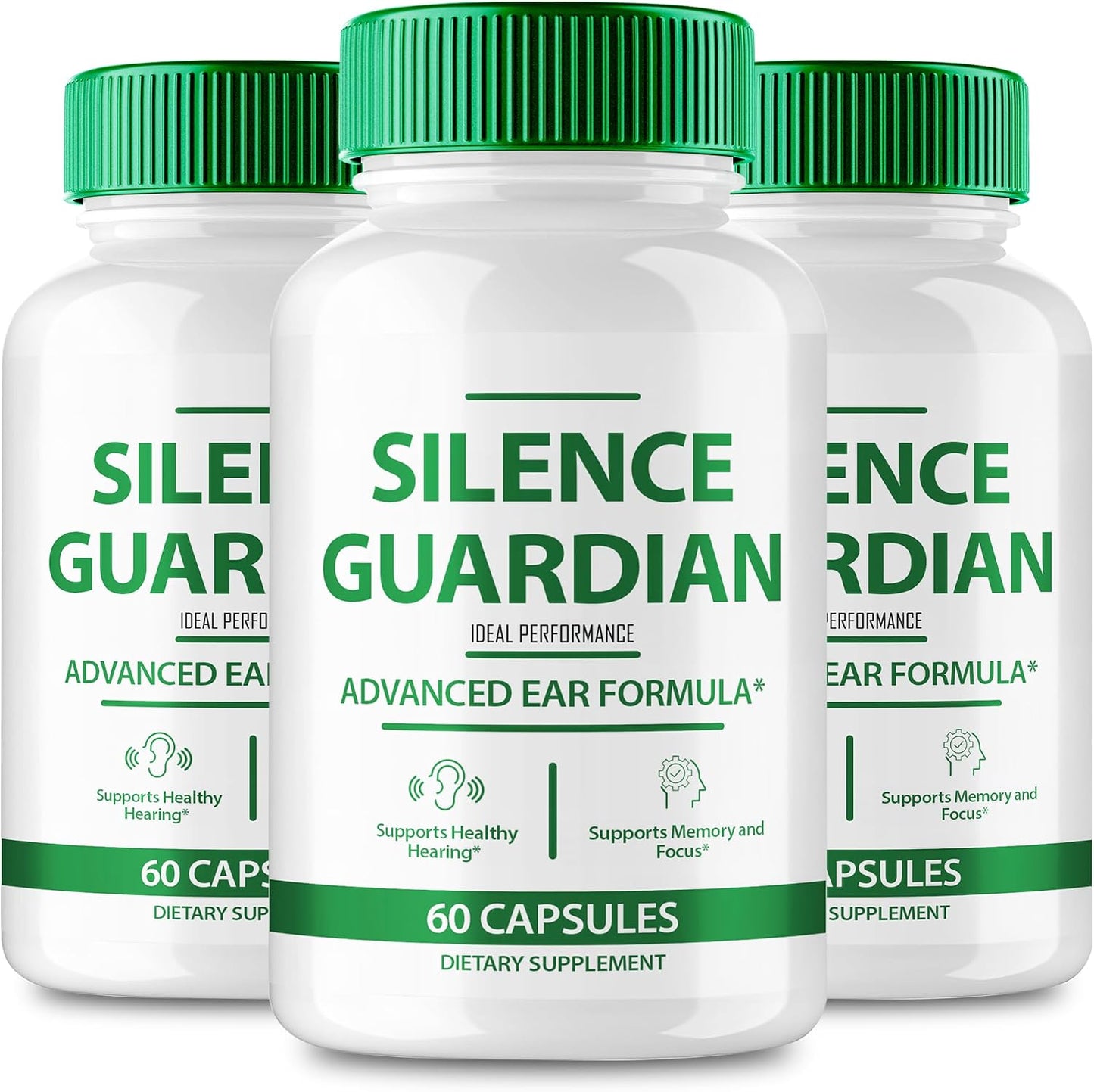 Silence Guardian Tinnitus Relief Capsules (3 Pack) - görsel 1