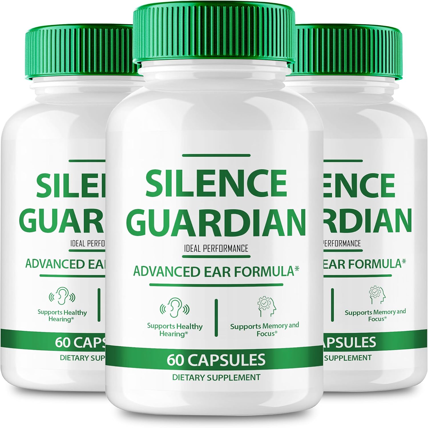 Silence Guardian Tinnitus Relief Capsules (3 Pack) - görsel 1