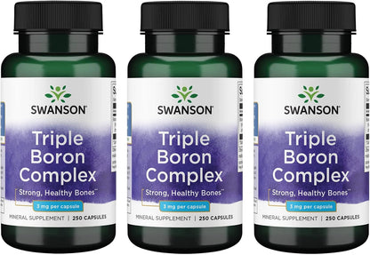 Swanson Triple Boron Complex - Bone & Joint – Non-GMO certification: Ensures no genetically modified ingredients – Image 9