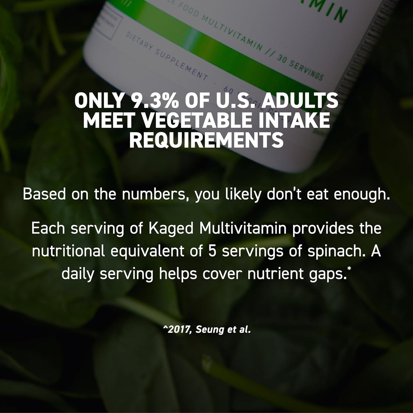 Kaged Multivitamin Capsules - Whole Food Organic Fruits & Vegetables, Plant-Based Vegan, 30 Servings - görsel 4