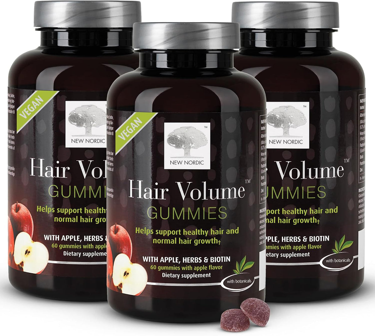 NEW NORDIC Hair Volume Daily Biotin Support Gummies - görsel 10