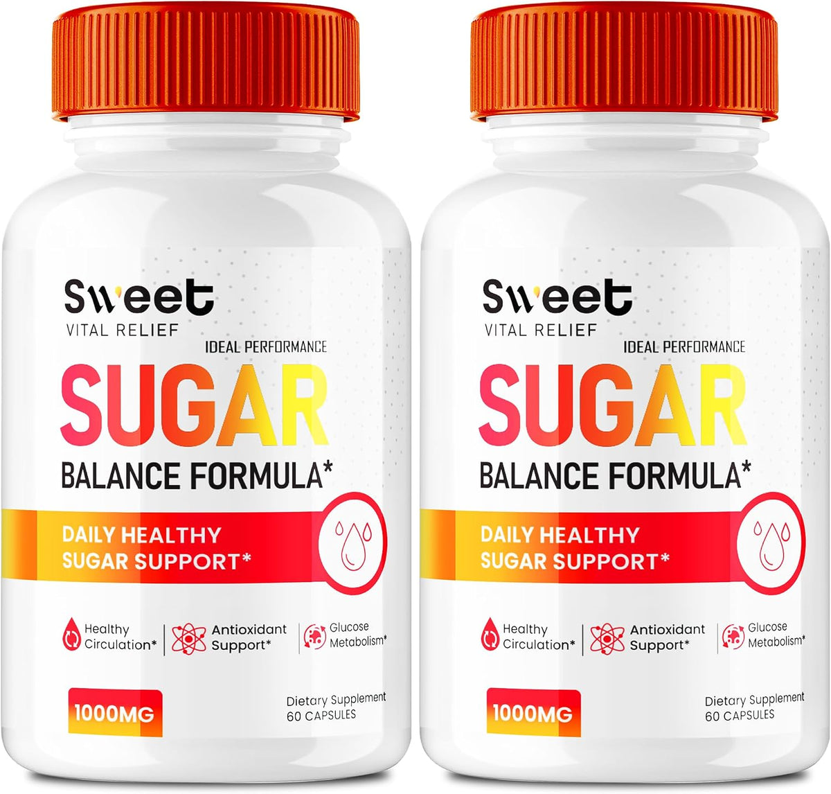Sweet Vital Relief Blood Balance Formula – Official Supplement for Healthy Circulation & Stable Levels (2 Pack) - görsel 1