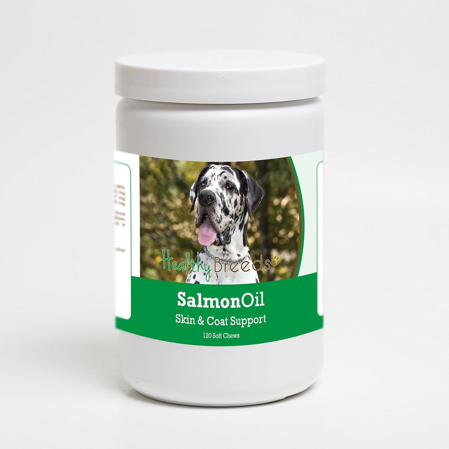 Healthy Breeds Great Dane Salmon Oil Soft Chews 120 Count - görsel 1