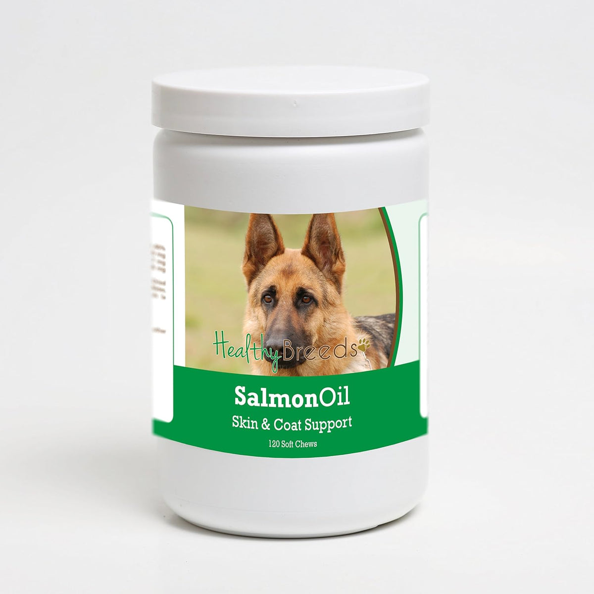 Healthy Breeds German Shepherd Salmon Oil Soft Chews 120 Count - görsel 1