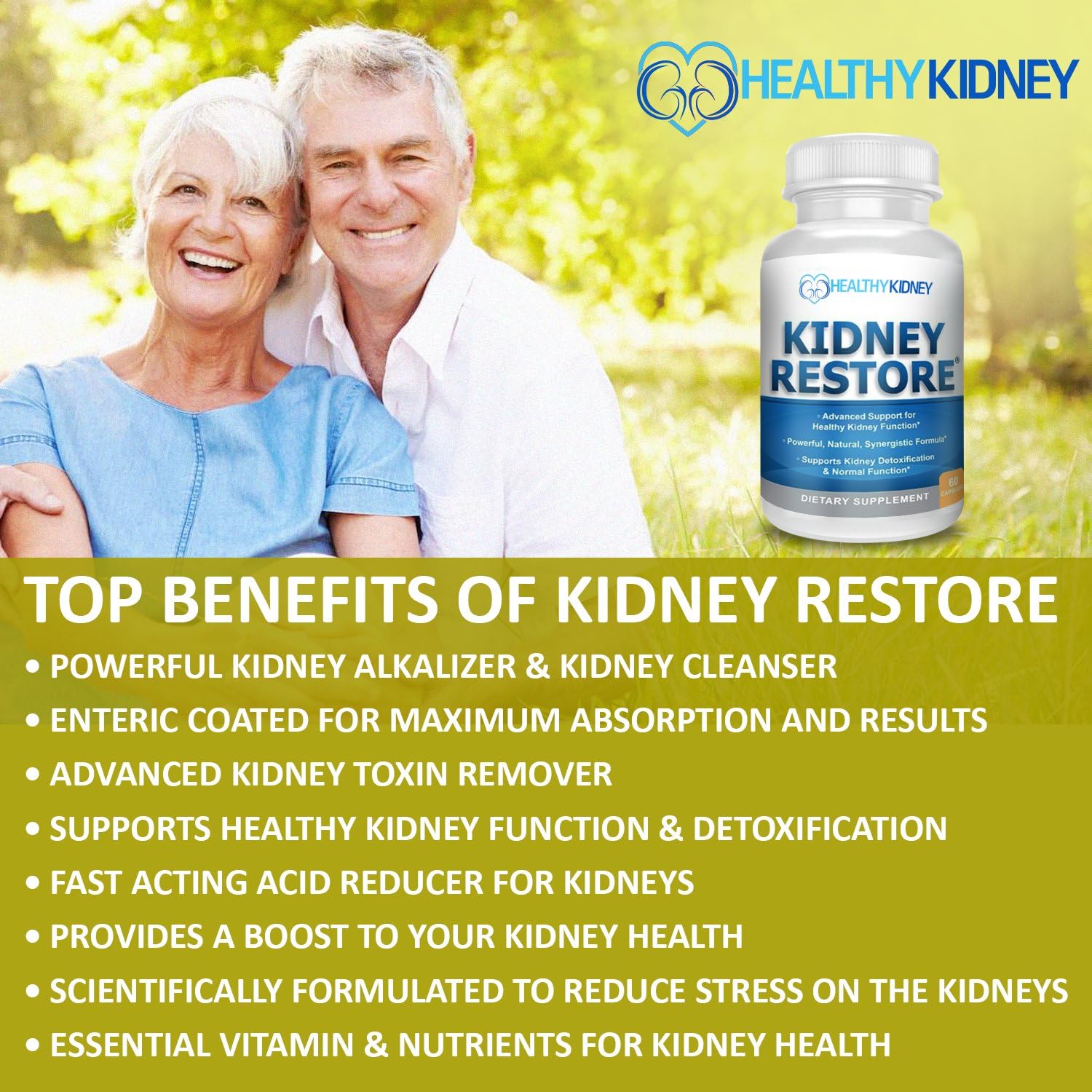 Kidney Restore & Kidney-D 2-Pack Capsules for Nutritional Kidney Support - görsel 4