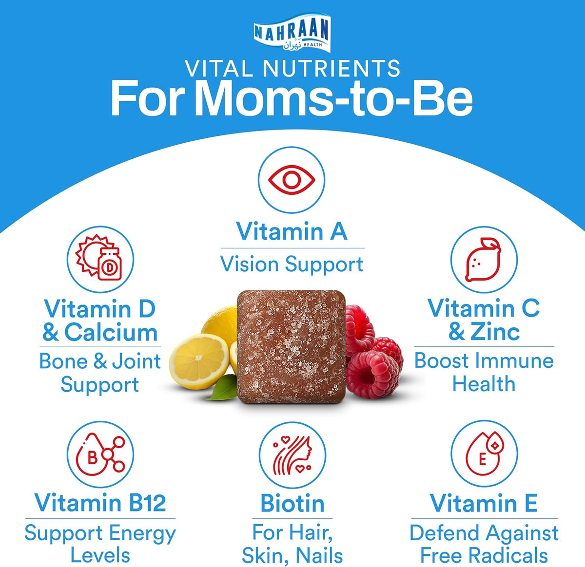 Halal Prenatal Gummies for Women with DHA and Folic Acid - görsel 3